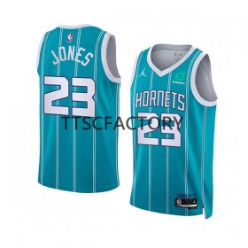 Dres Charlotte Hornets Kai Jones 23 Nike 2022-23 Jordan Edition Teal Swingman - Muške